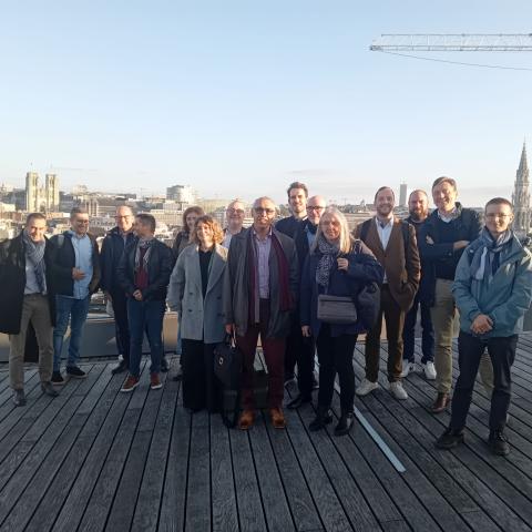 Lille Metropole’s digital development management team comes to Brussels ! 
