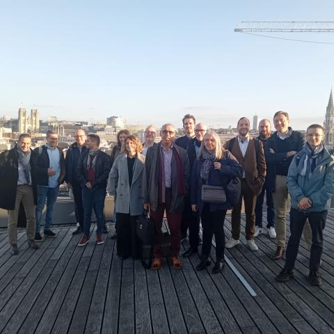 Lille Metropole’s digital development management team comes to Brussels !