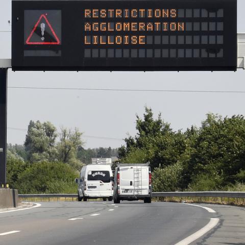 Low emission zone in Lille Metropole