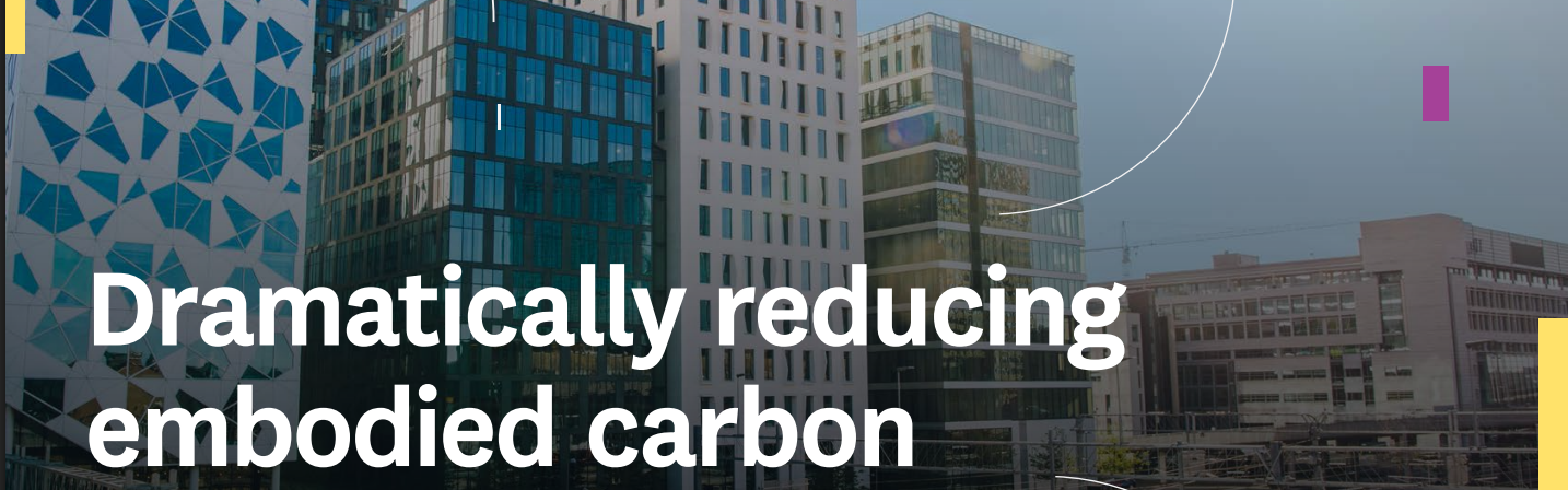 Dramatically Reducing Embodied Carbon (DREC): bringing metropoles together to develop solutions to common problems