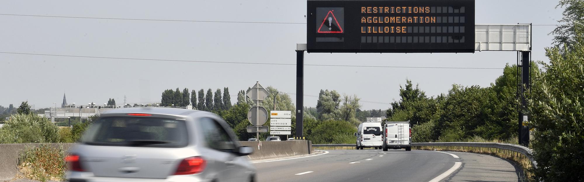 Low emission zone in Lille Metropole