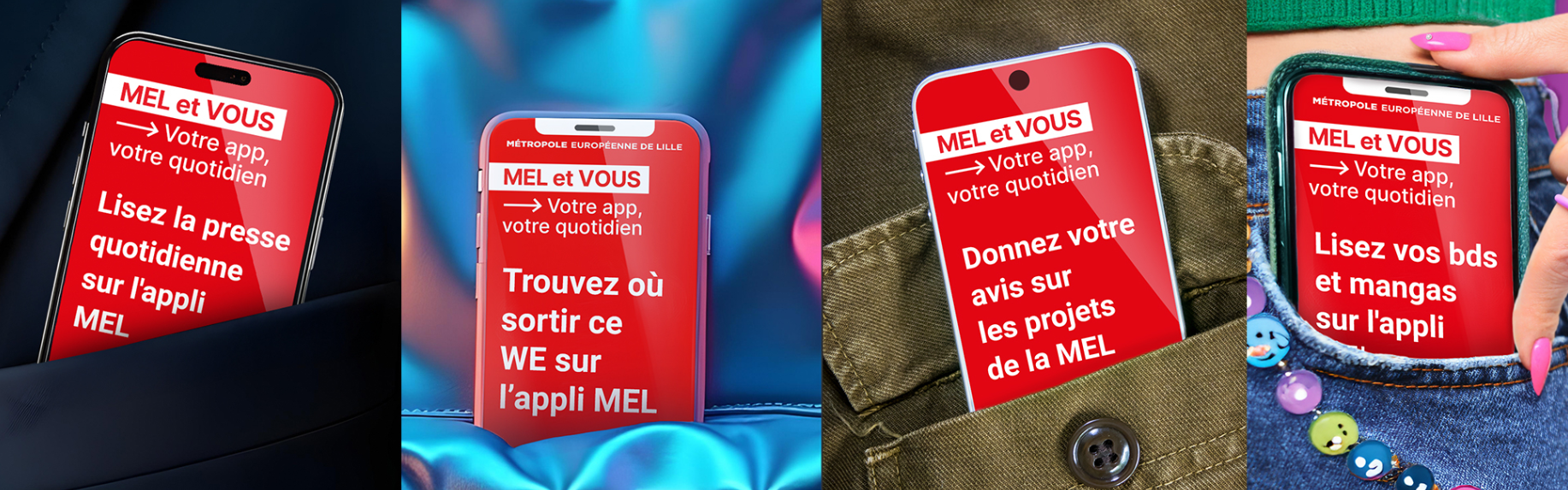 "MEL et vous”, a mobile application designed for the inhabitants